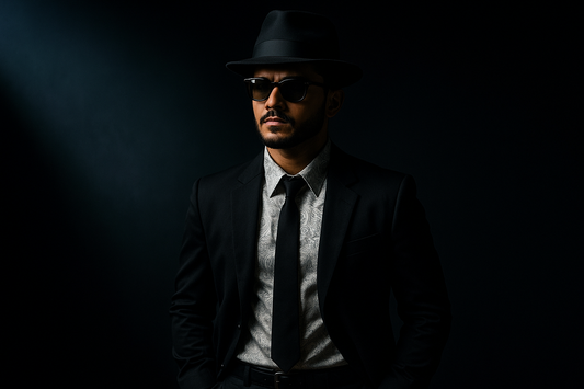 Fedora hats for hatsXcaps model Faiz Muhammad