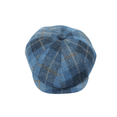 100% Scottish Wool Newsboy Cap for Men & Women - hatsXcaps