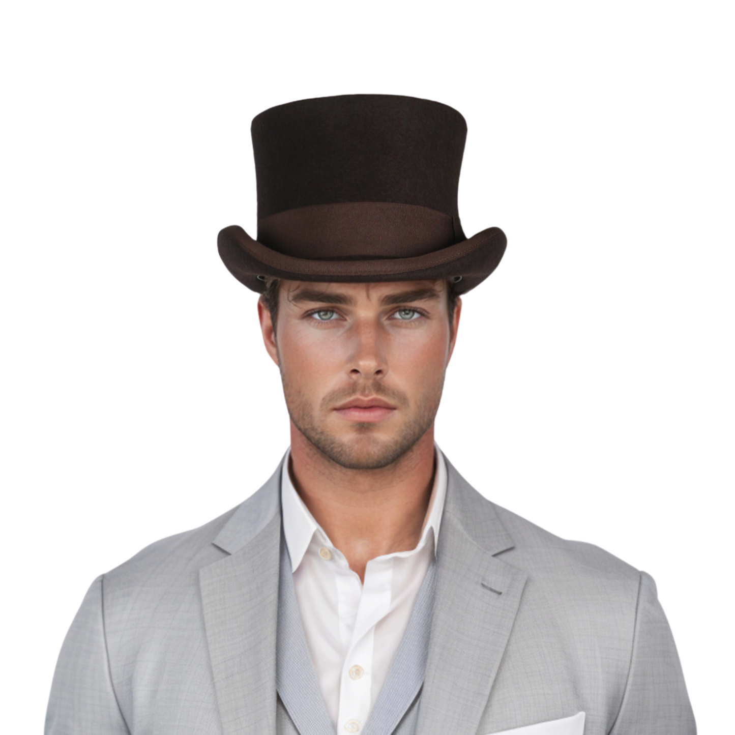 Wool felt Top Hats, Classic Wedding Events Costume Hat - hatsXcaps