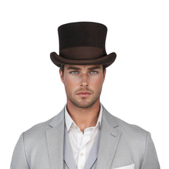 Wool felt Top Hats, Classic Wedding Events Costume Hat - hatsXcaps