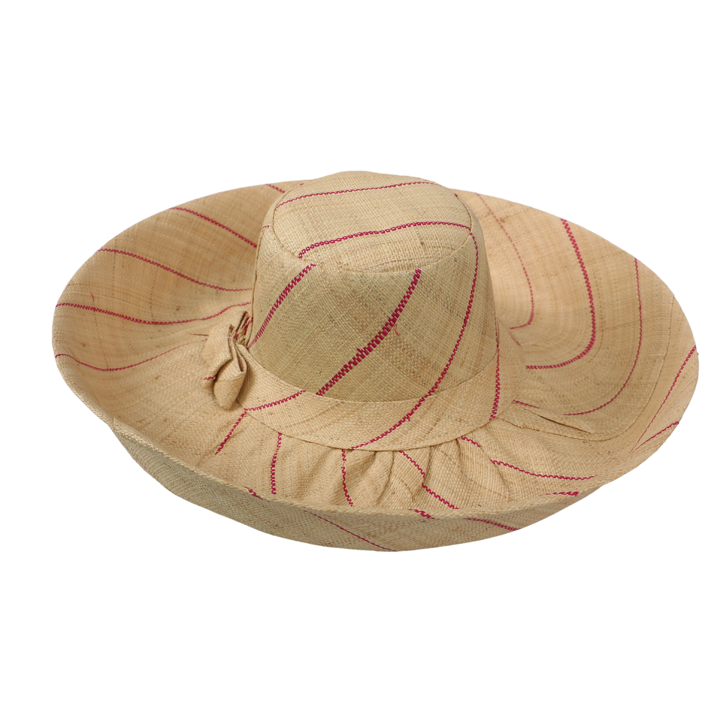 Women's Wide Brim Mimosa Sun Hat for Summer Beach - hatsXcaps