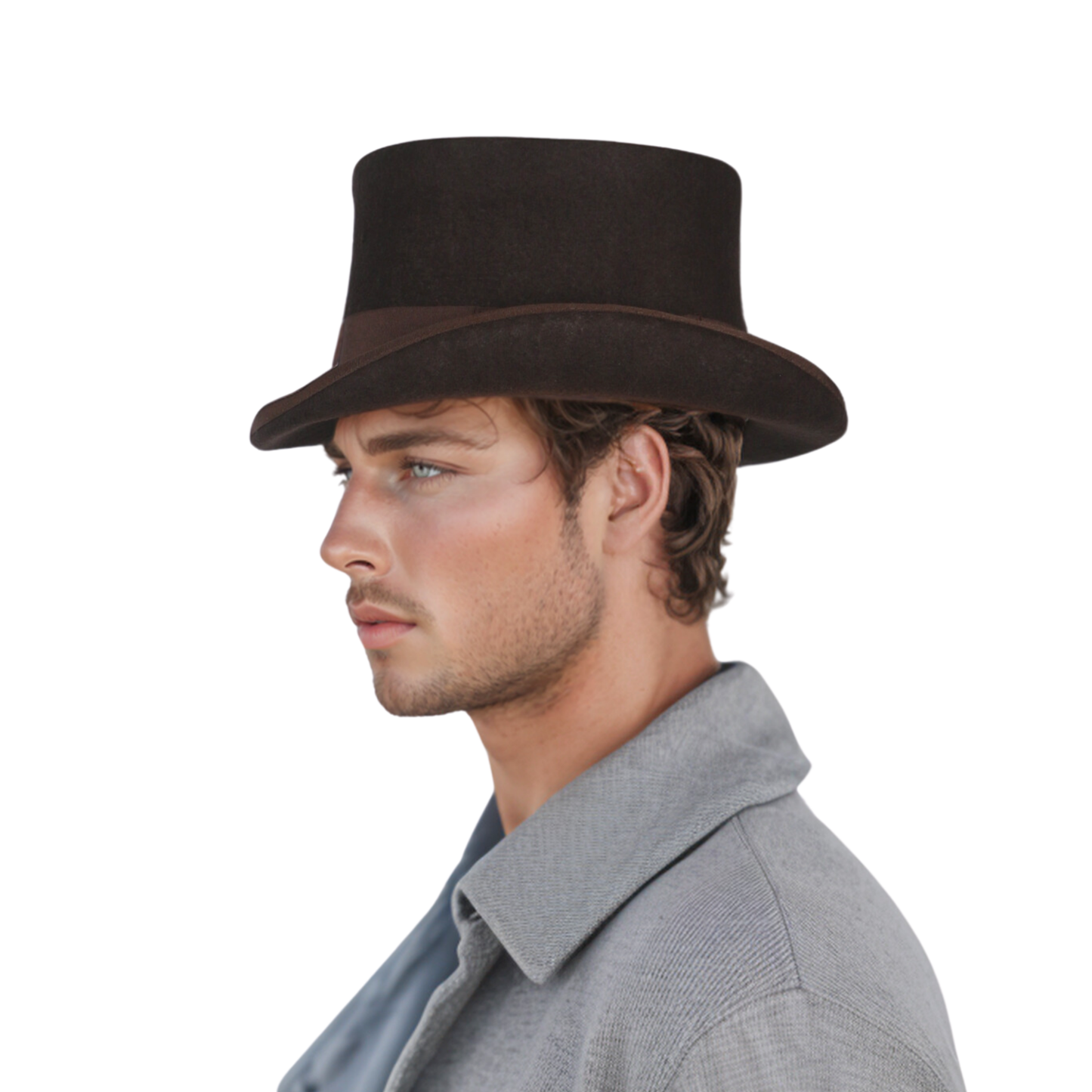 Wool felt Top Hats, Classic Wedding Events Costume Hat - hatsXcaps