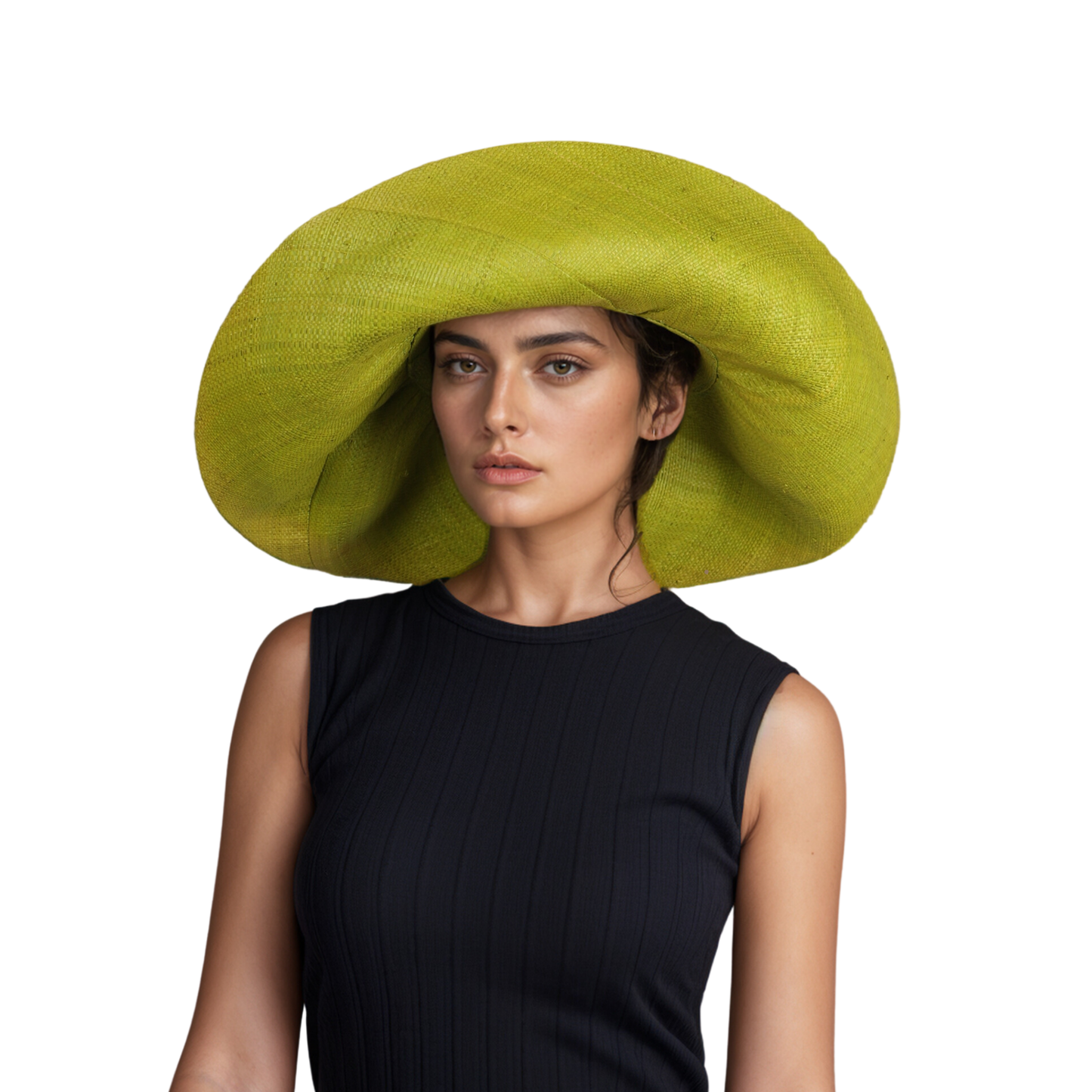 Women's Wide Brim Mimosa Sun Hat for Summer Beach - hatsXcaps