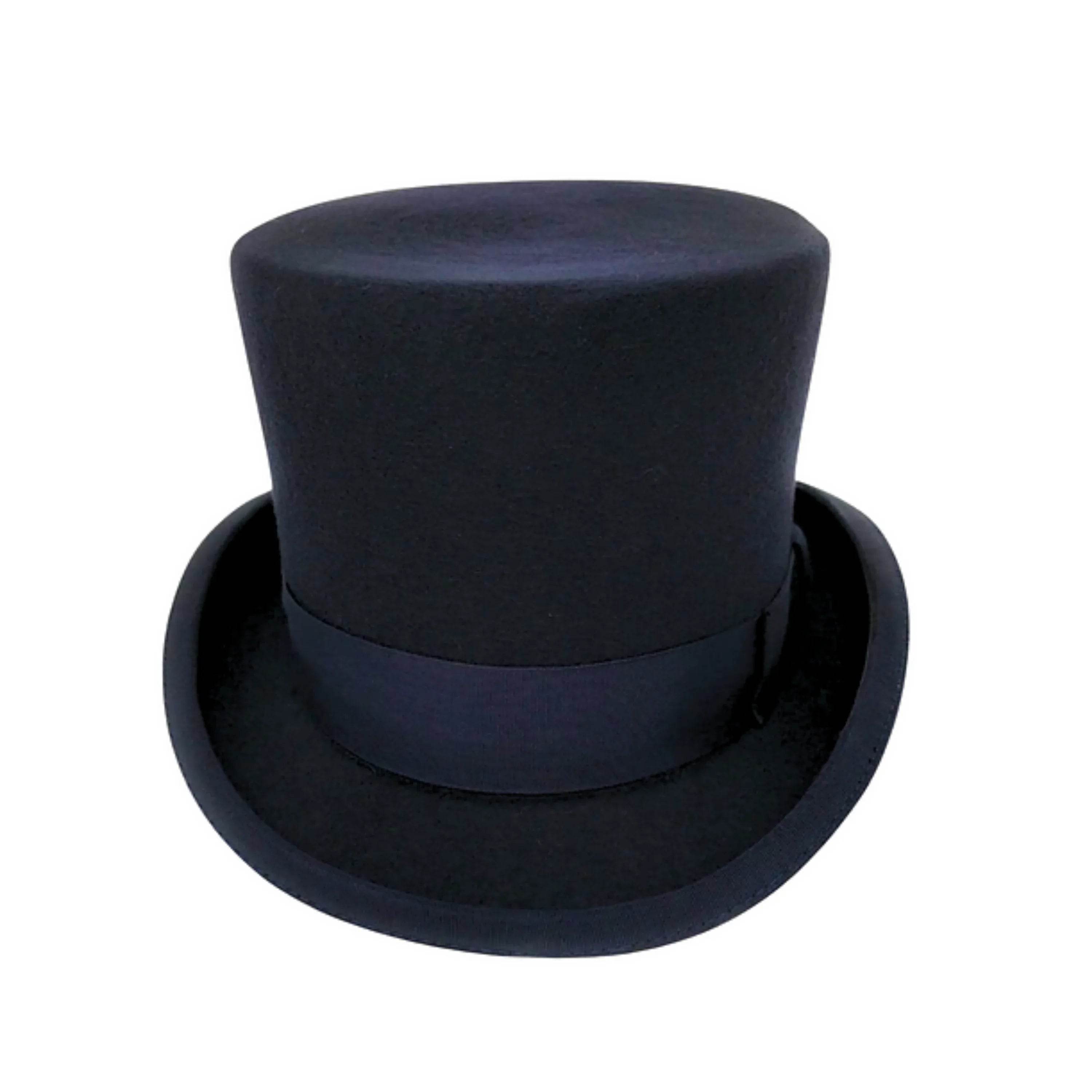 Wool felt Top Hats, Classic Wedding Events Costume Hat - hatsXcaps