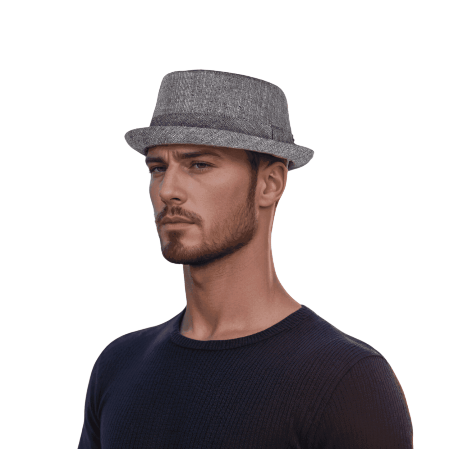 100% Cotton Trilby Pork Pie Hat for Men & Women - hatsXcaps