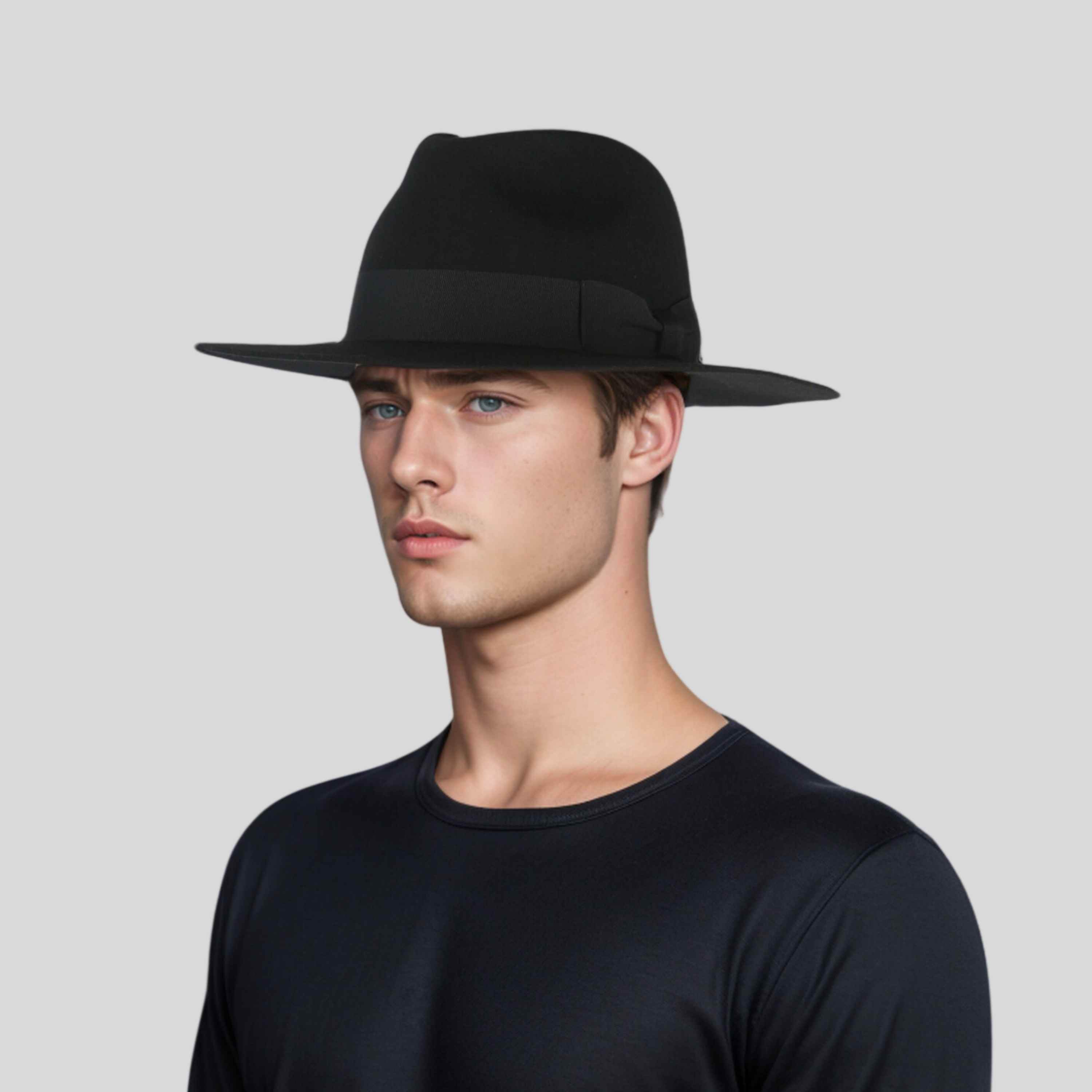 Handmade Vintage Style Fedora Hat for Men & Women - hatsXcaps