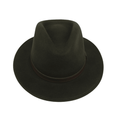 Wide Brim Classic Trilby Fedora Hat for Men & Women - hatsXcaps
