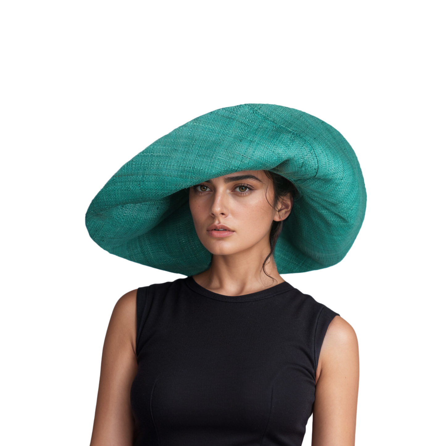 Women's Wide Brim Mimosa Sun Hat for Summer Beach - hatsXcaps