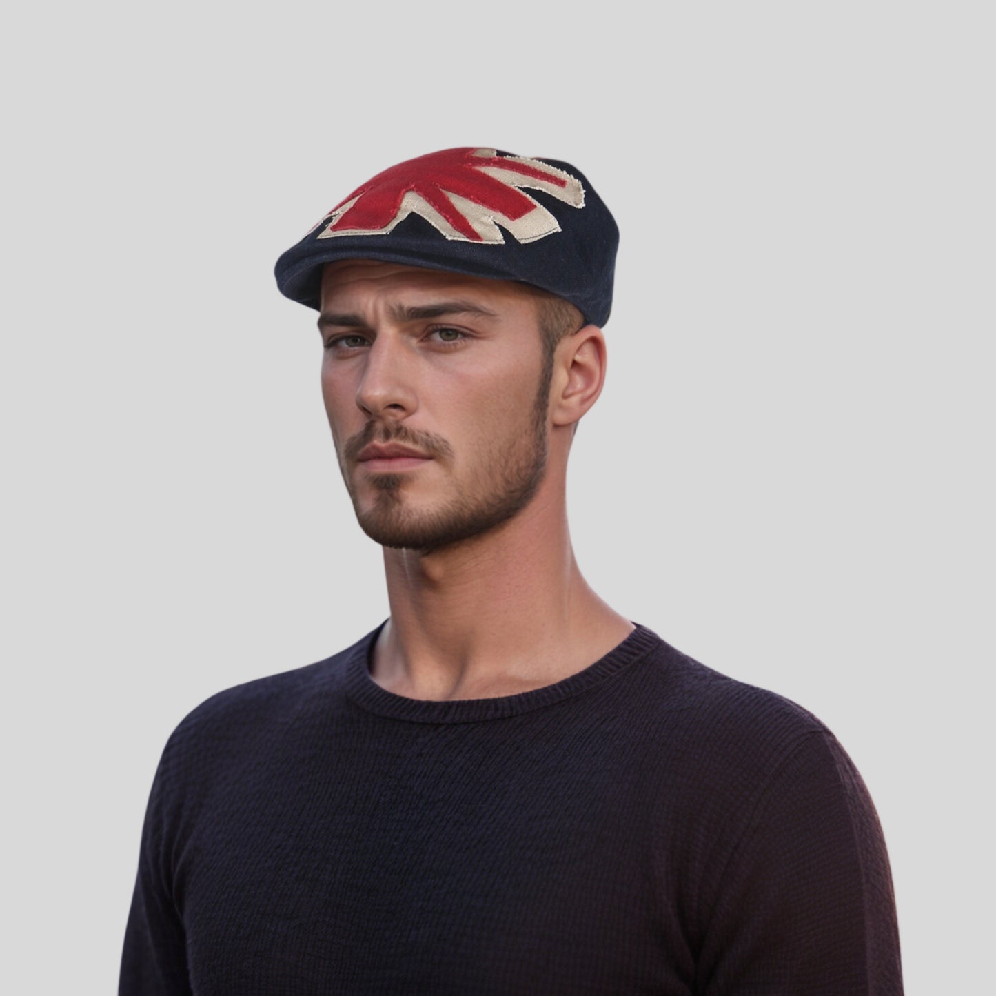Classic United Kingdom Flag Flat Cap for Country Events - hatsXcaps
