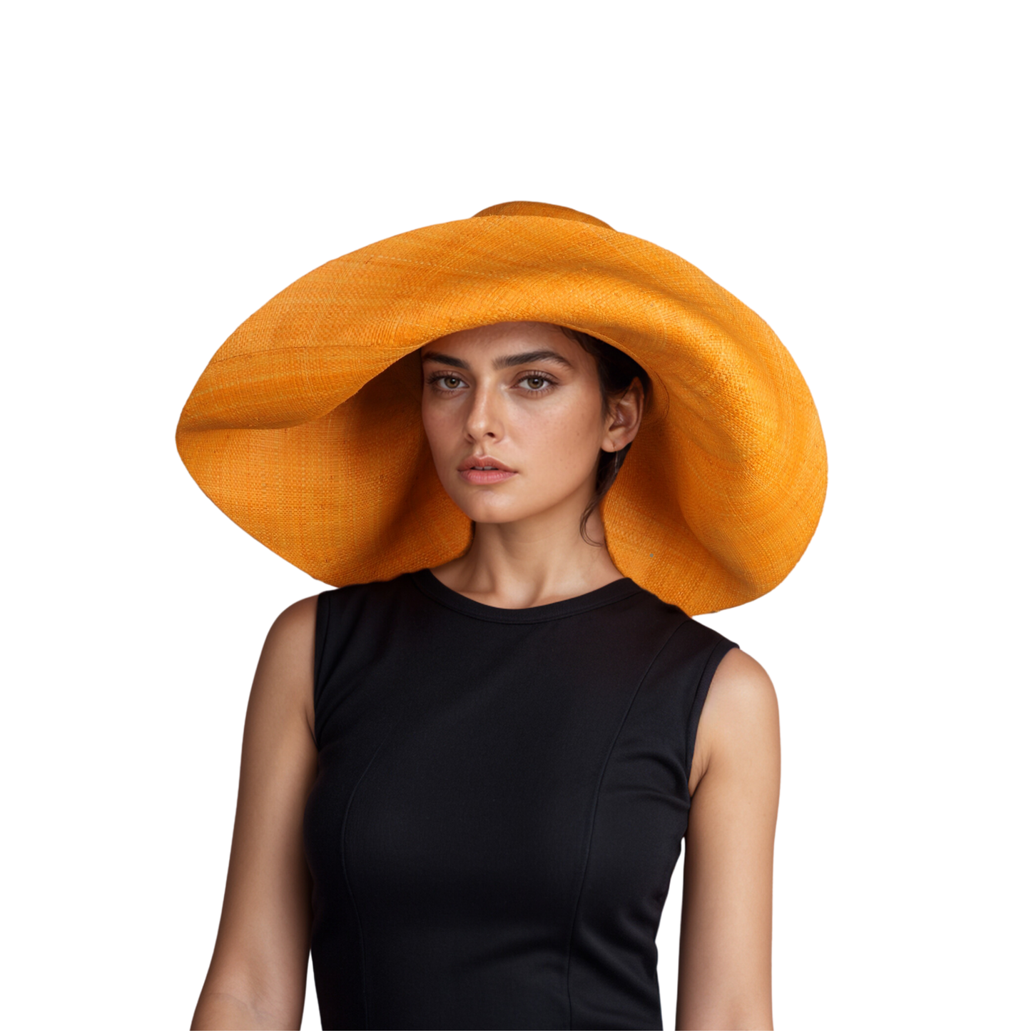 Women's Wide Brim Mimosa Sun Hat for Summer Beach - hatsXcaps