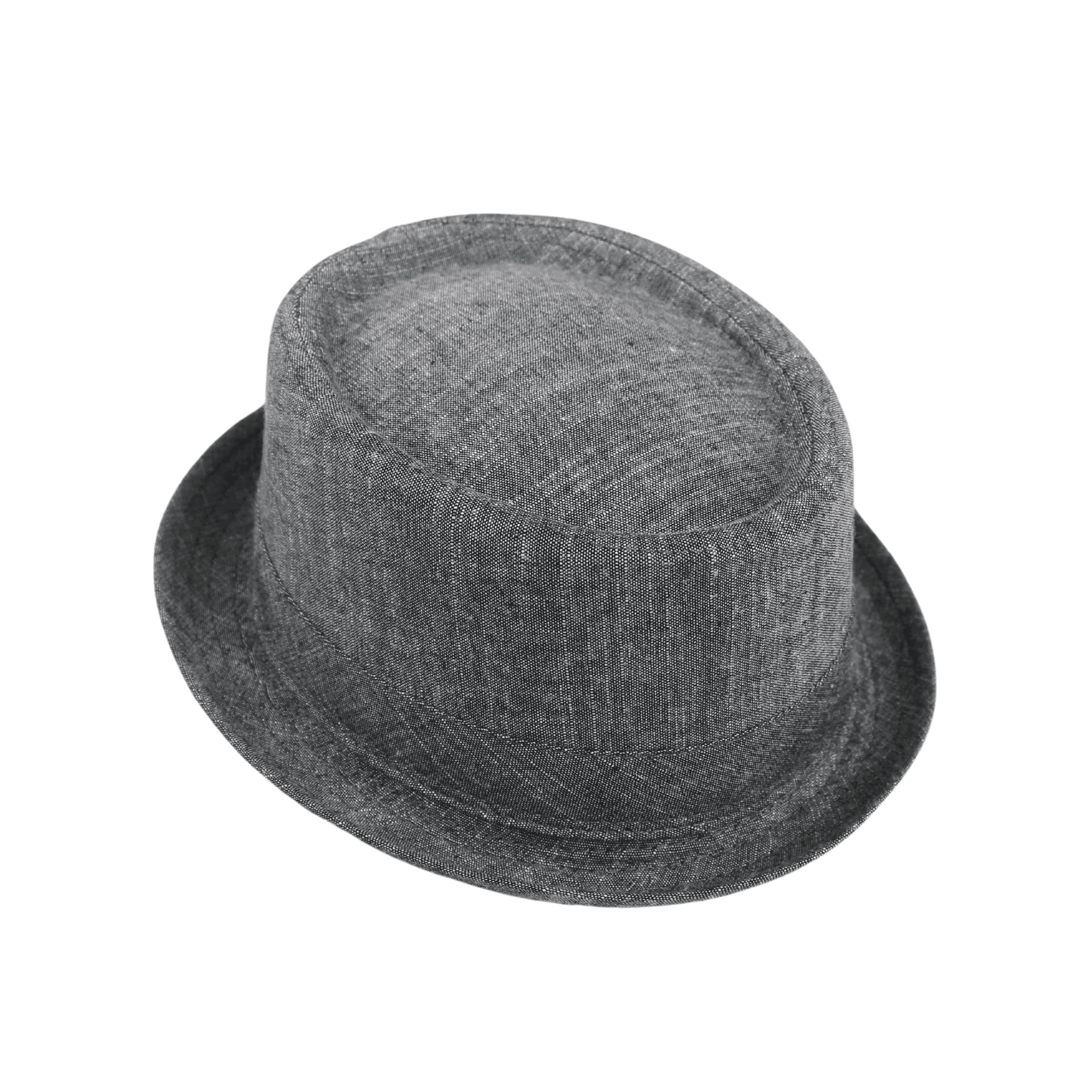 100% Cotton Trilby Pork Pie Hat for Men & Women - hatsXcaps