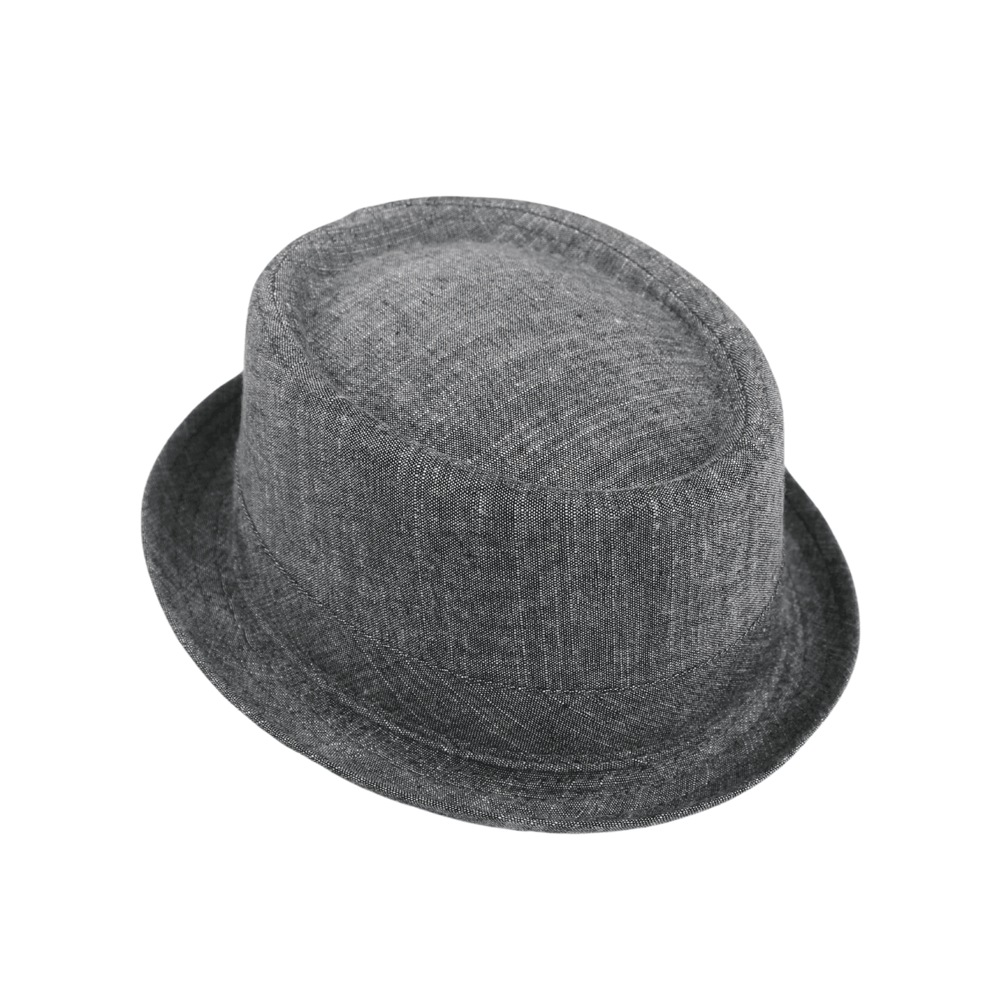 100% Cotton Trilby Pork Pie Hat for Men & Women - hatsXcaps