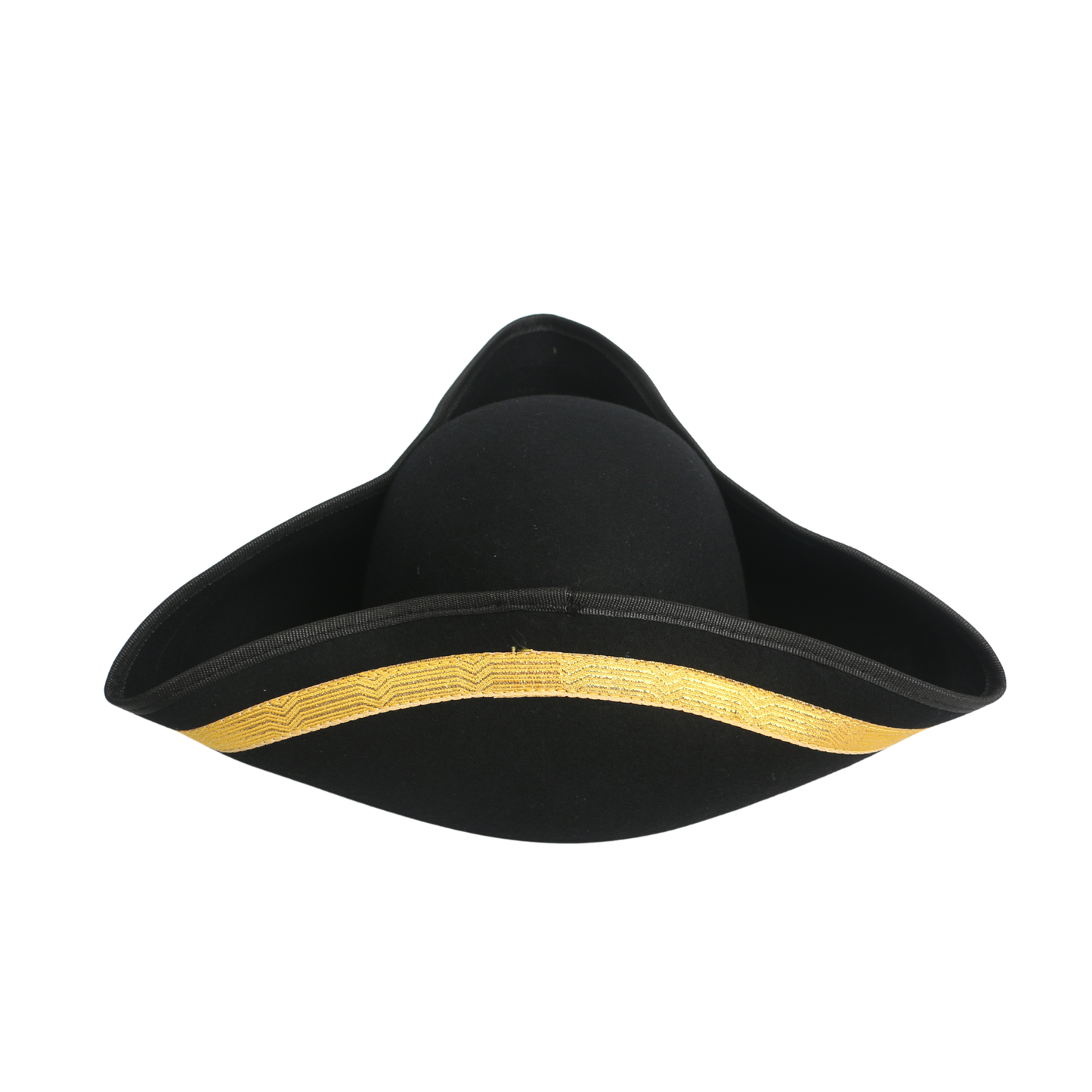 Handmade 100% Wool Felt Military Naval Hat - hatsXcaps