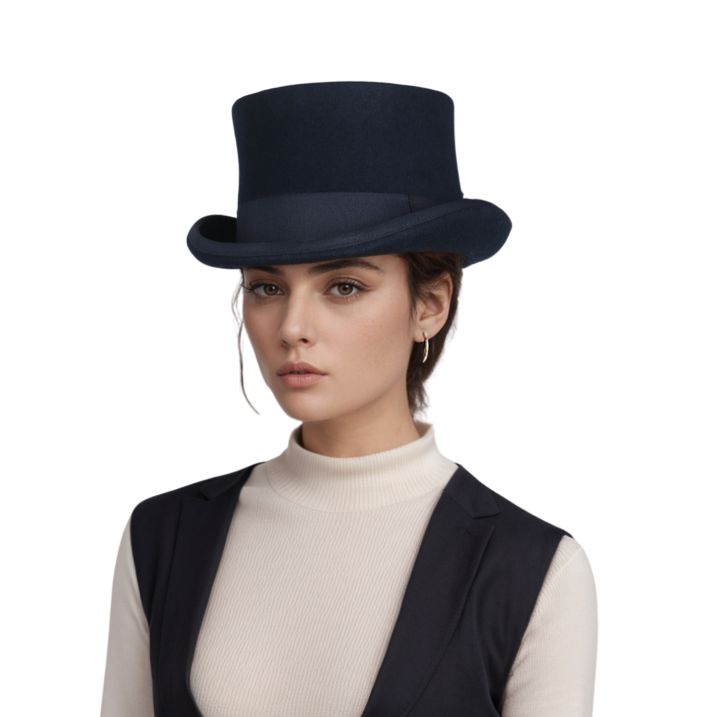 Wool felt Top Hats, Classic Wedding Events Costume Hat - hatsXcaps