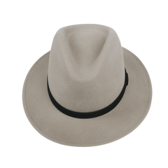 Wide Brim Classic Trilby Fedora Hat for Men & Women - hatsXcaps