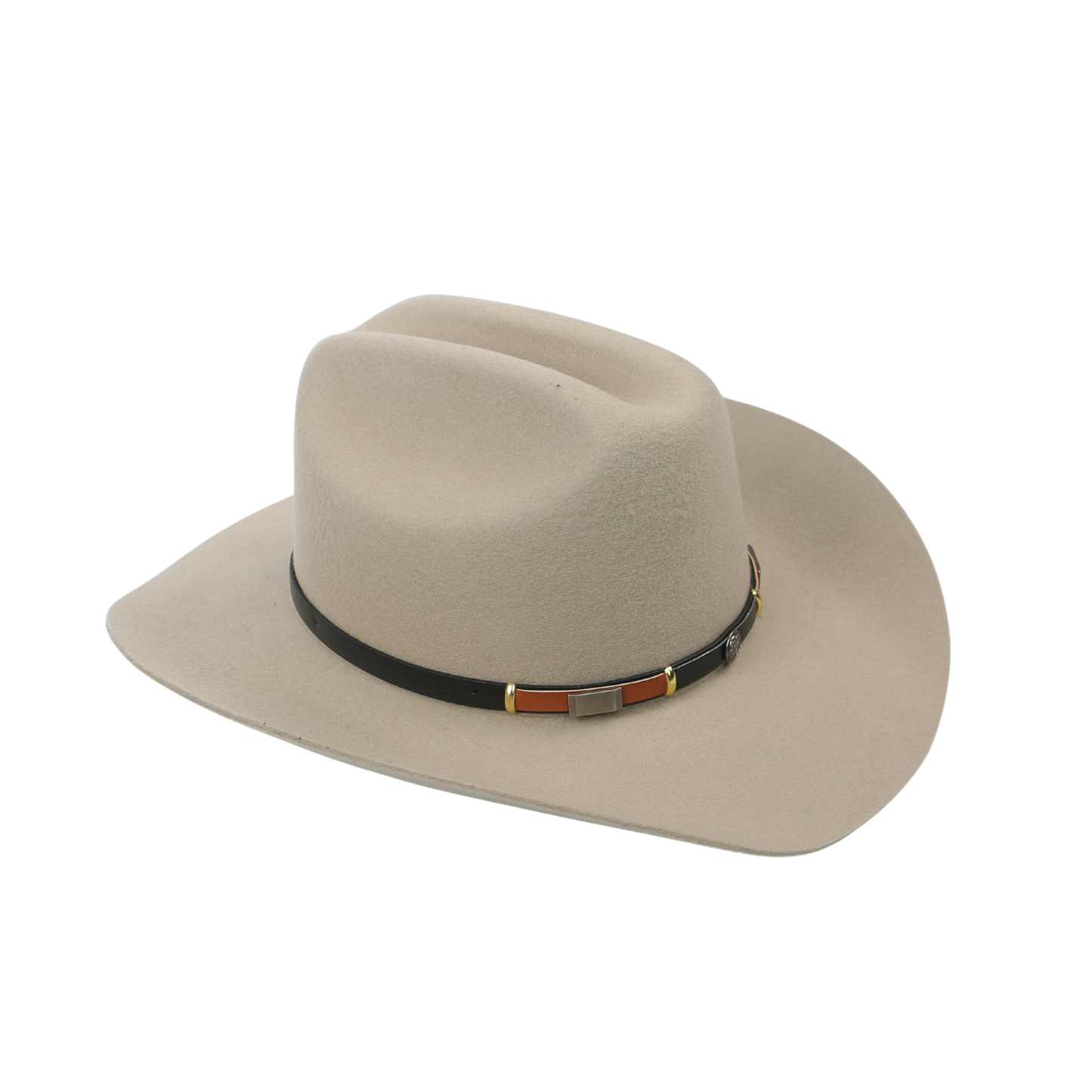 Premium Felt Cowboy Wide Brim Hat - hatsXcaps