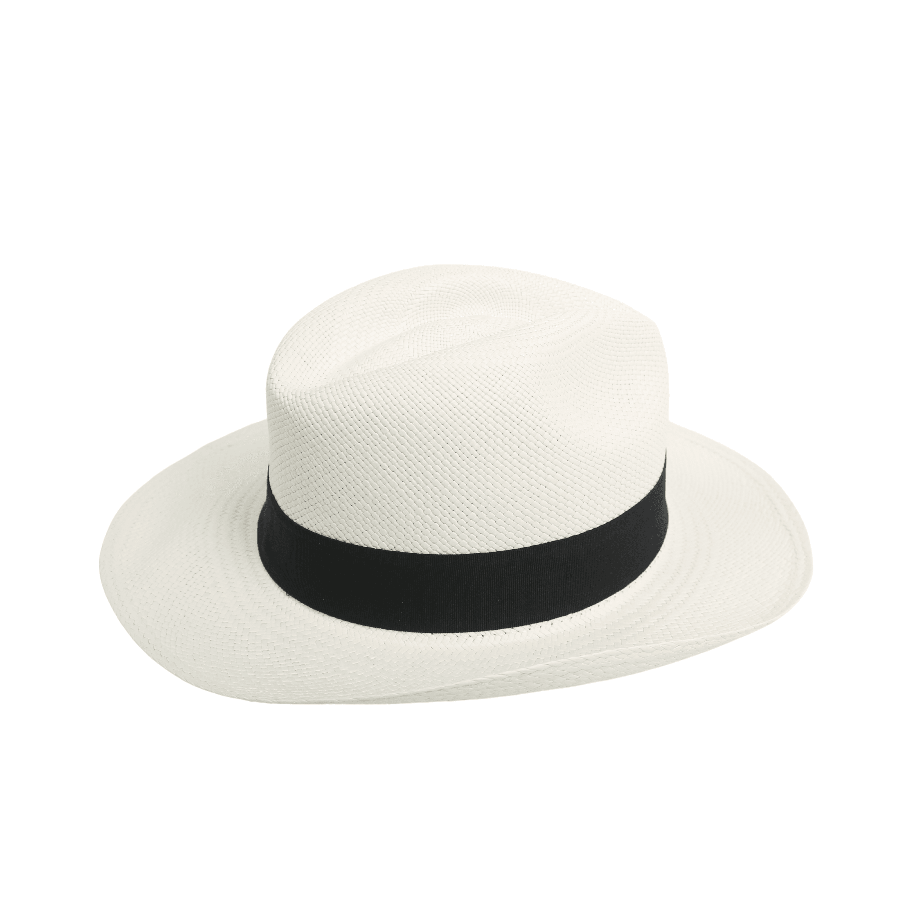 Handmade Natural Straw Paja Toquilla Panama Hat - hatsXcaps