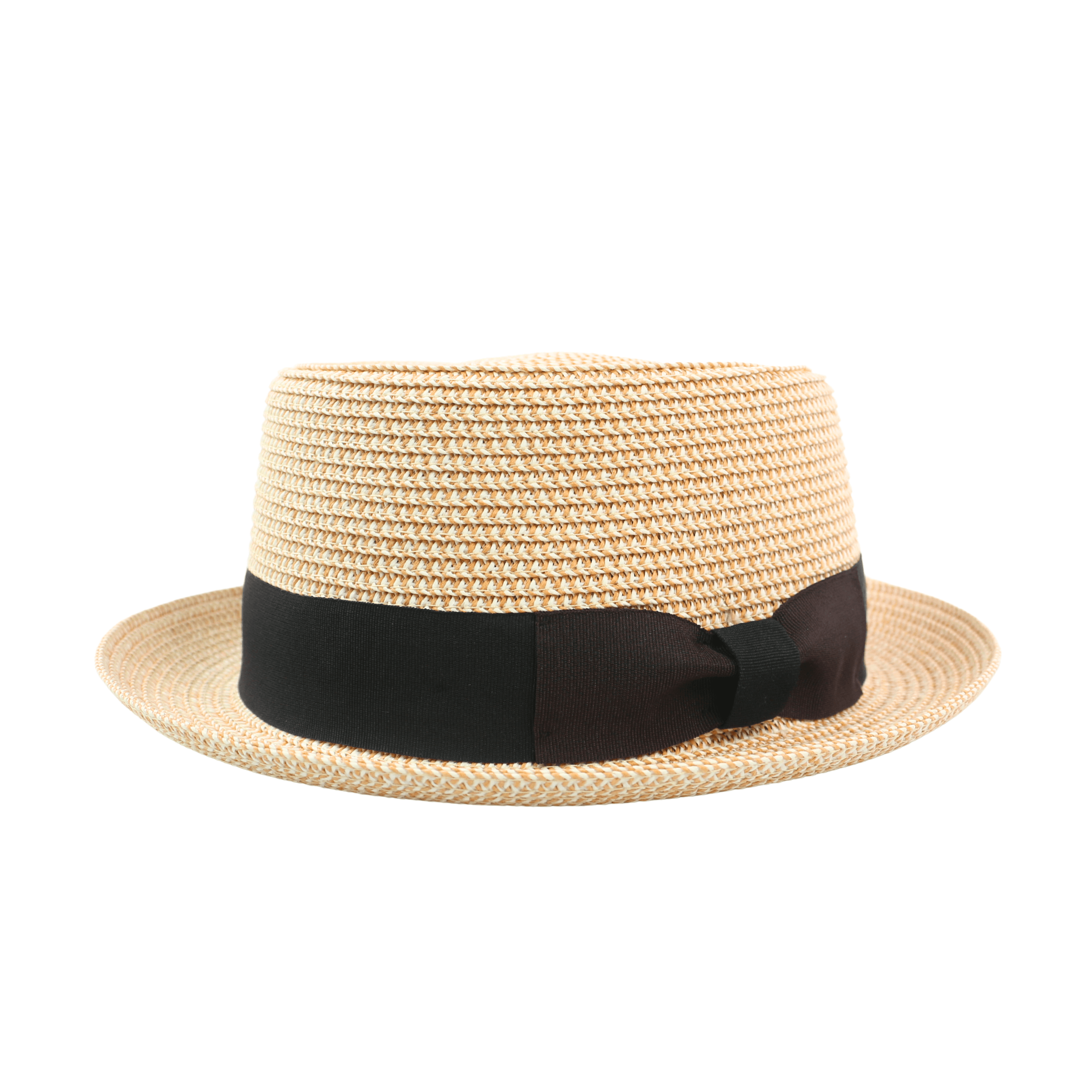 Classic Straw Pork Pie Hat - hatsXcaps