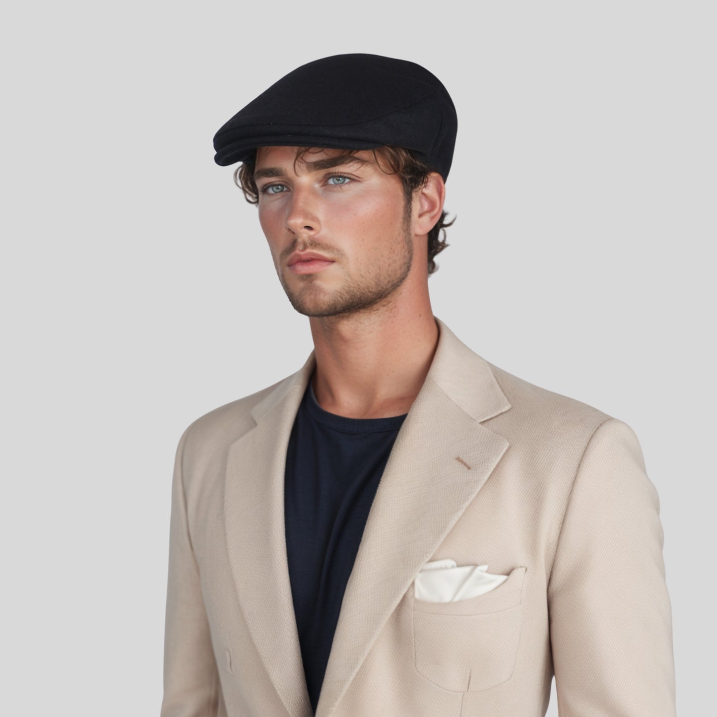 Classic Minimalist Ivy Peaky Blinders Style Caps for Men - hatsXcaps