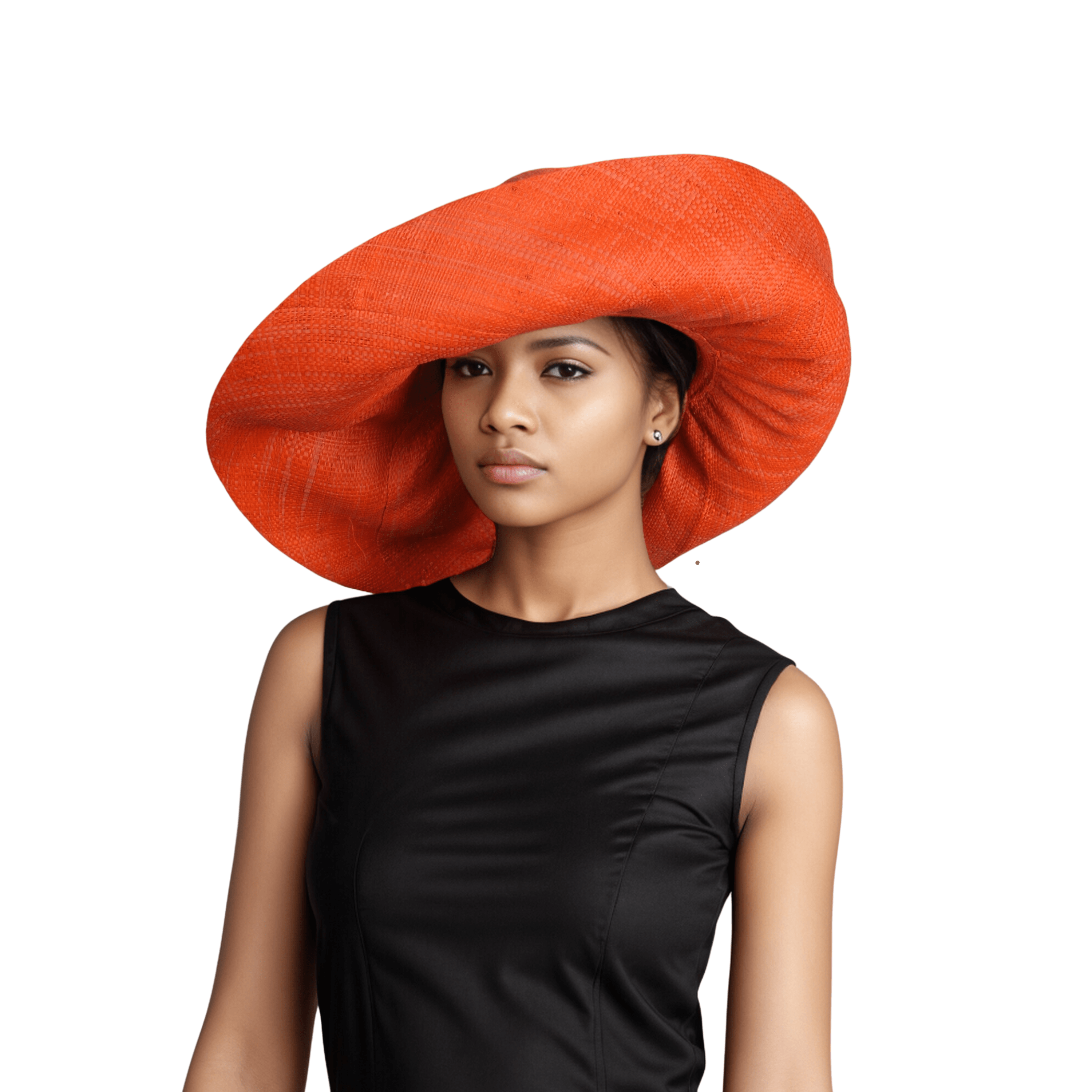 Women's Wide Brim Mimosa Sun Hat for Summer Beach - hatsXcaps