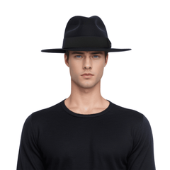Handmade Vintage Style Fedora Hat for Men & Women - hatsXcaps