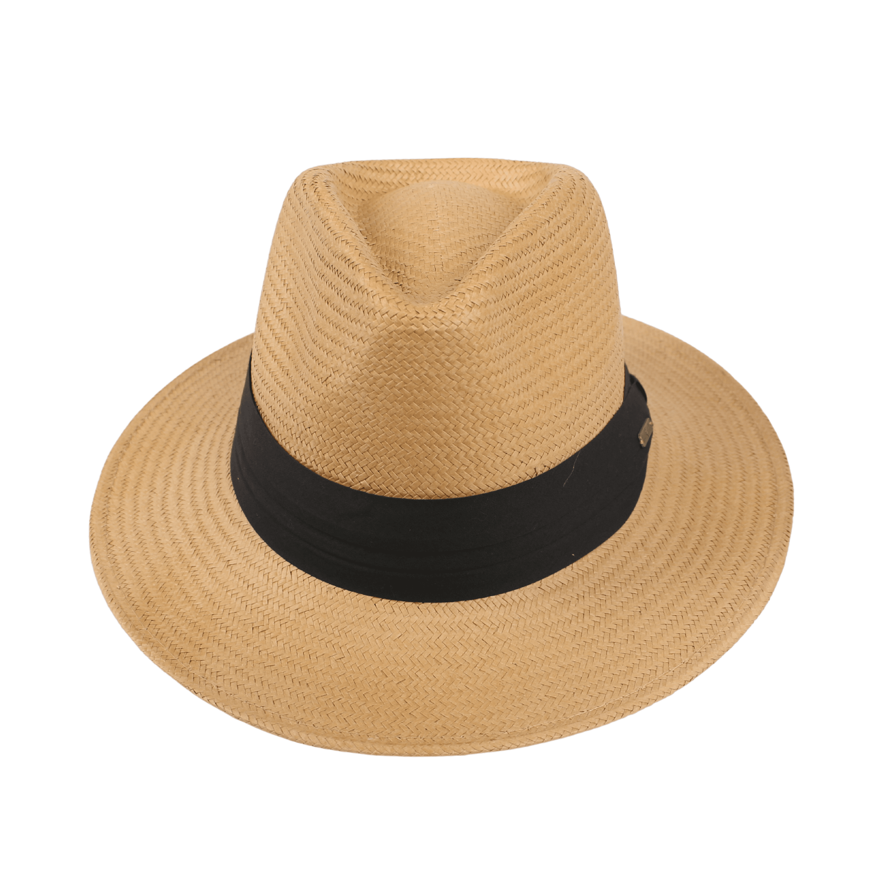 Handcrafted Straw Fedora Hat for Men & Women - hatsXcaps