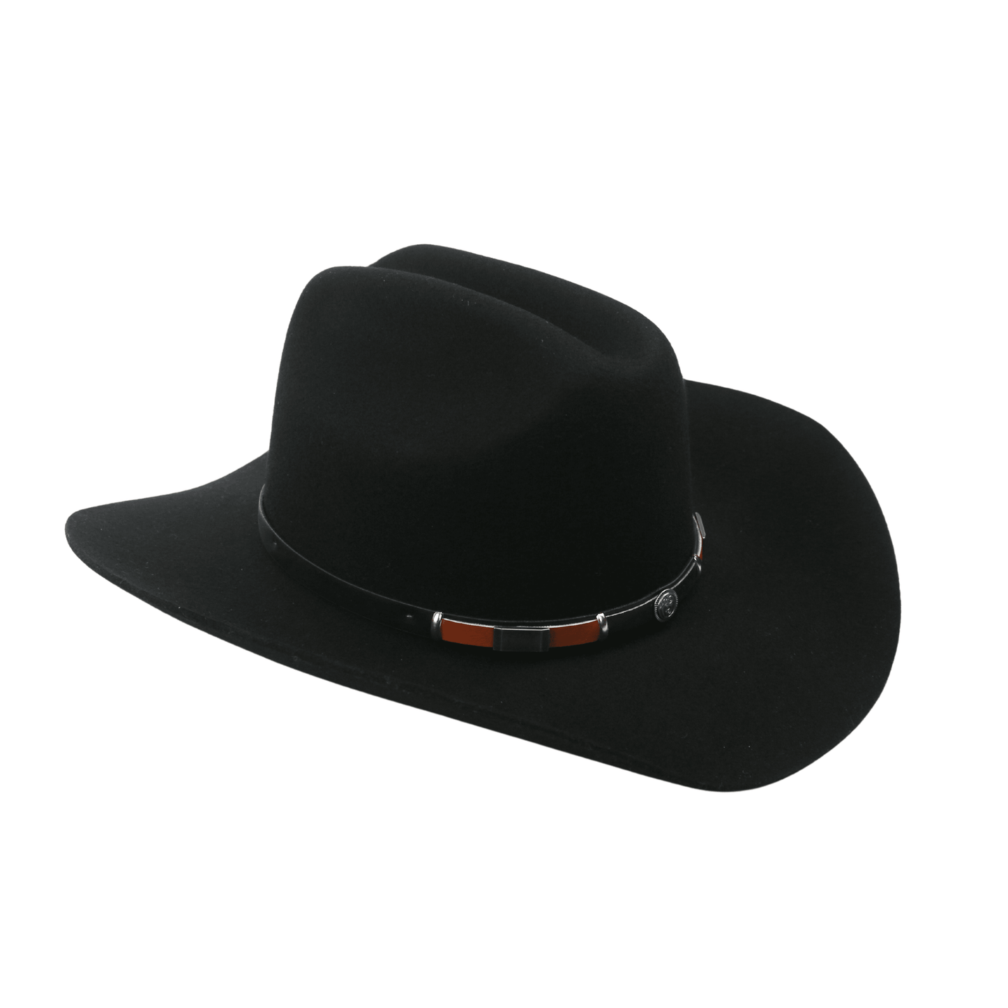 Premium Felt Cowboy Wide Brim Hat - hatsXcaps