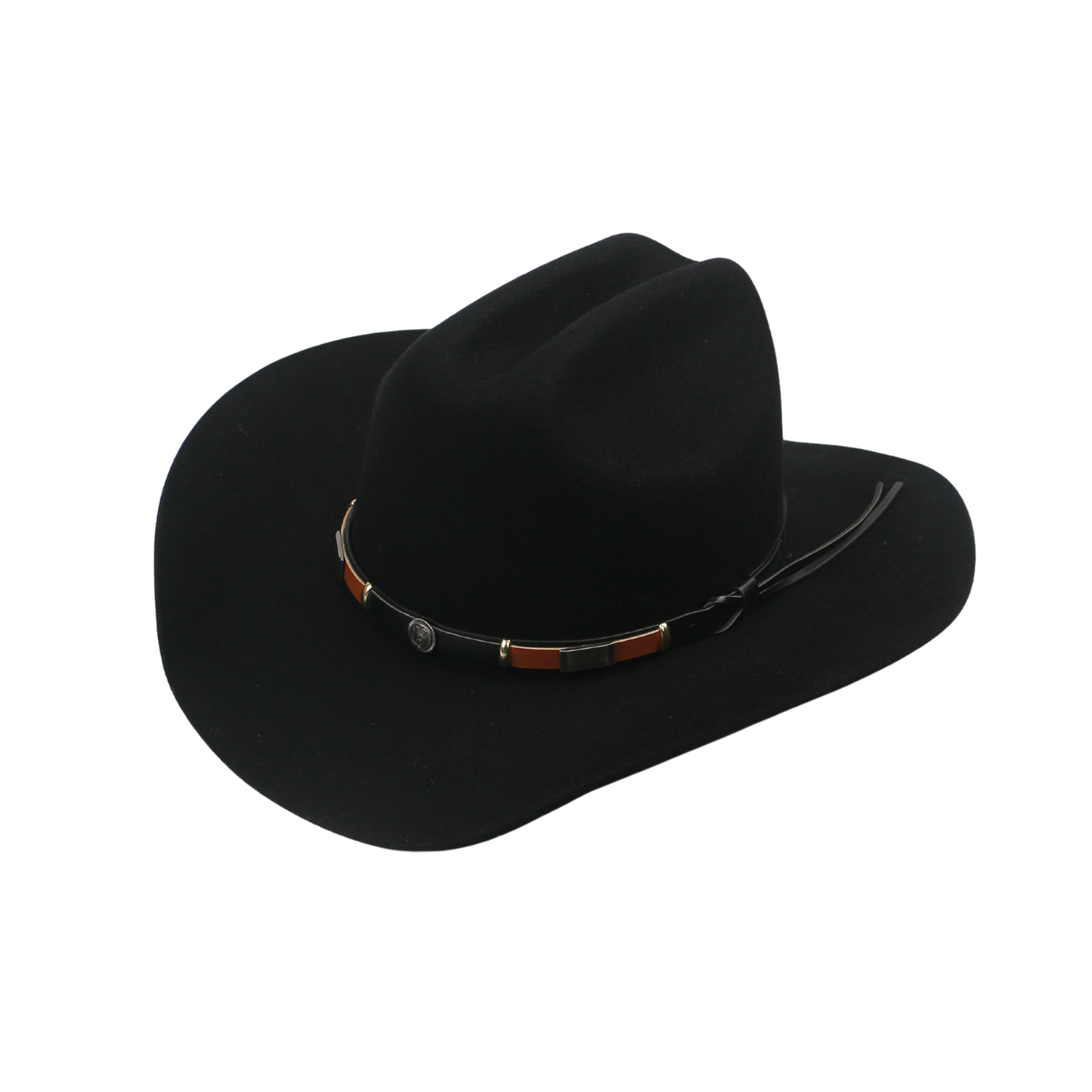 Premium Felt Cowboy Wide Brim Hat - hatsXcaps