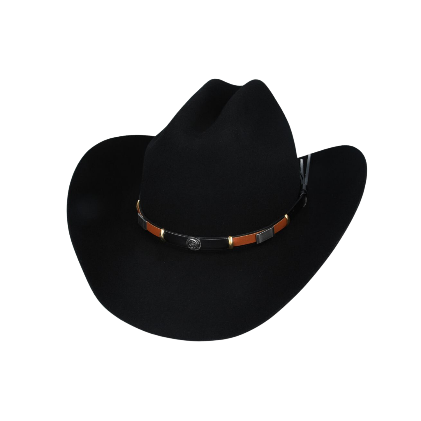 Premium Felt Cowboy Wide Brim Hat - hatsXcaps