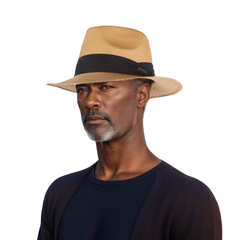 Handcrafted Straw Fedora Hat for Men & Women - hatsXcaps