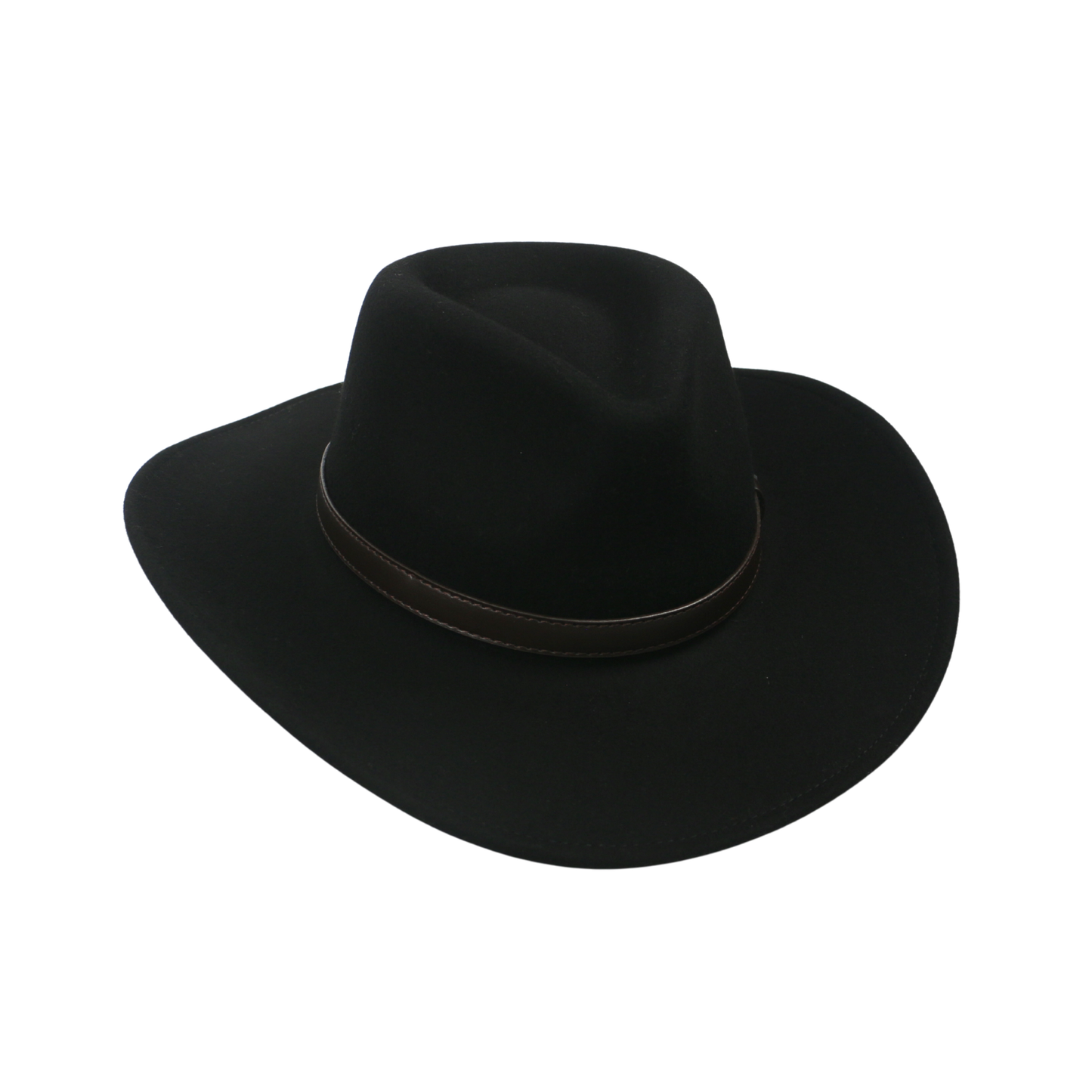100% Pure Wool Cowboy Hats for Men and Women - hatsXcaps
