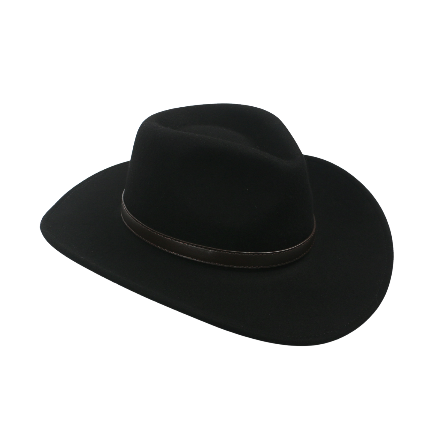 100% Pure Wool Cowboy Hats for Men and Women - hatsXcaps