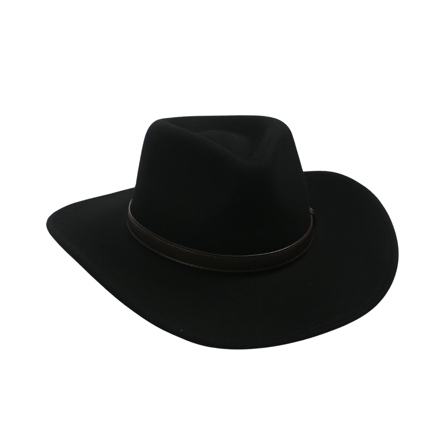 100% Pure Wool Cowboy Hats for Men and Women - hatsXcaps