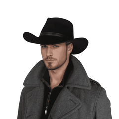 100% Pure Wool Cowboy Hats for Men and Women - hatsXcaps