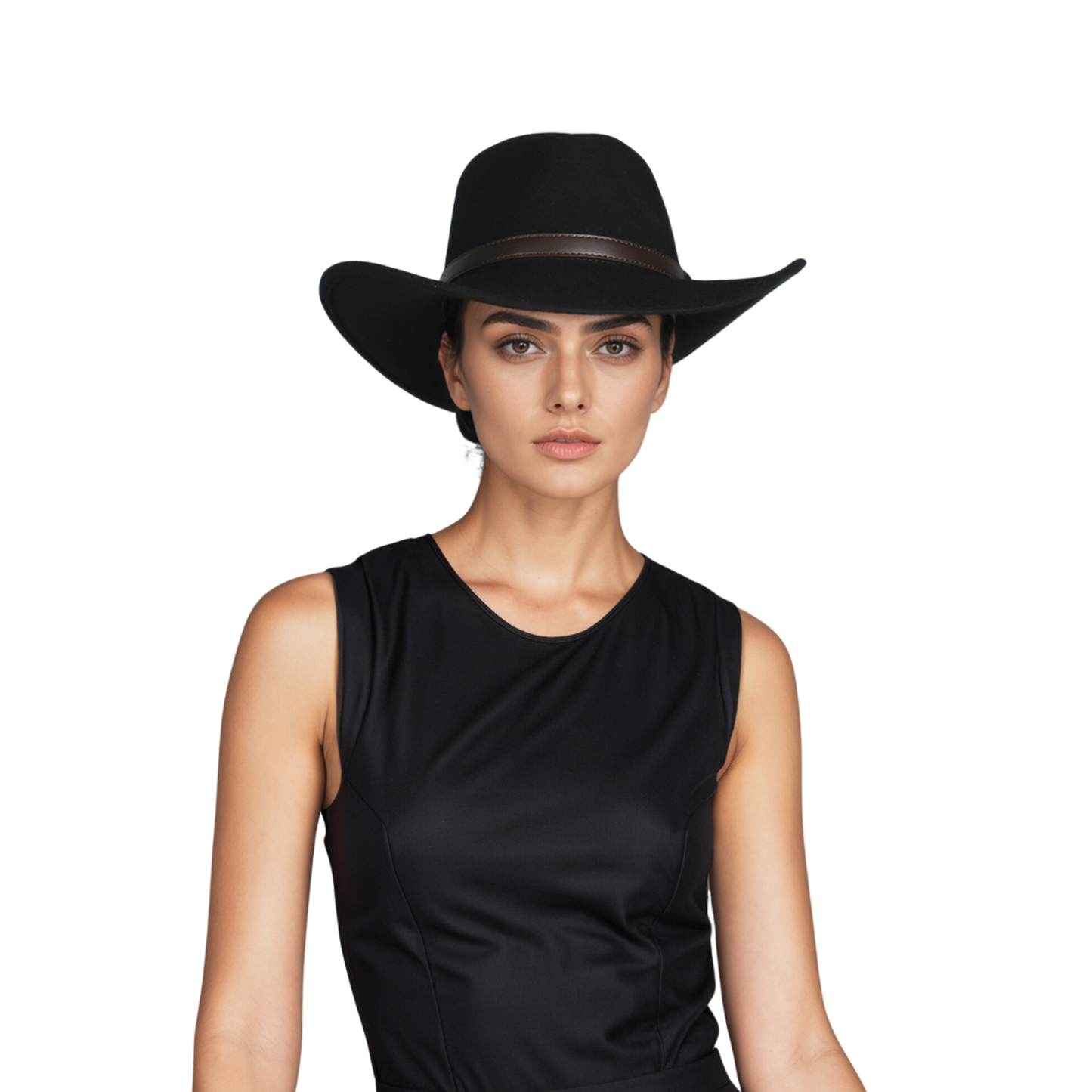 100% Pure Wool Cowboy Hats for Men and Women - hatsXcaps
