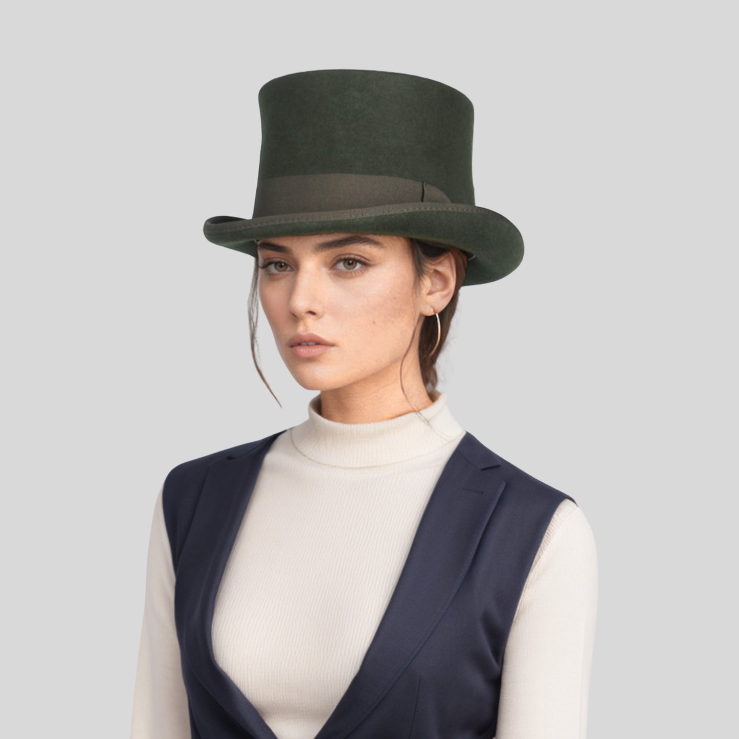 Wool felt Top Hats, Classic Wedding Events Costume Hat - hatsXcaps