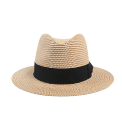 Handwoven Trilby Fedora Hats Panama Hat for Men & Women - hatsXcaps