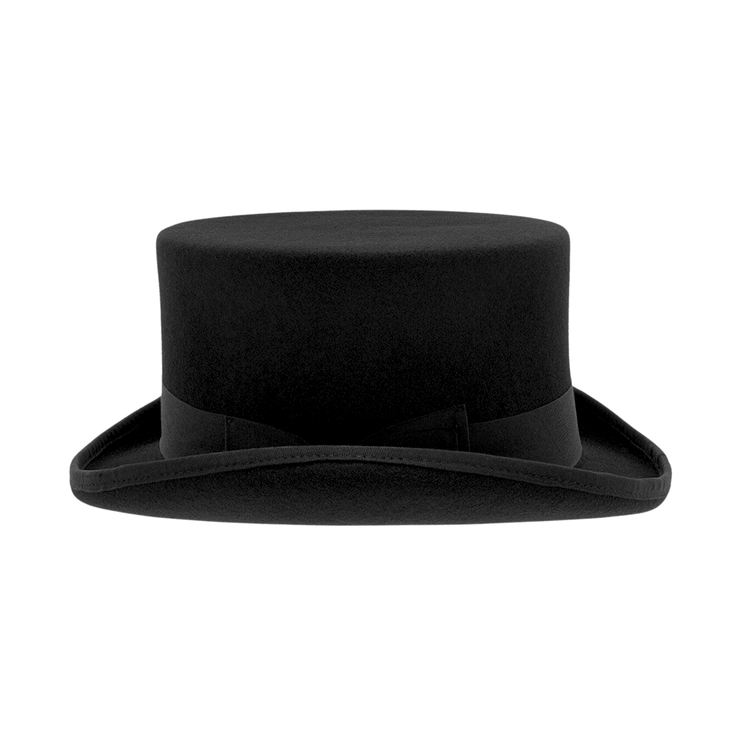 Classic Short Crown with Removable Feather & Satin lining - hatsXcaps