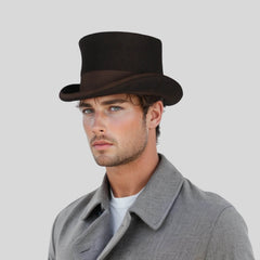 Wool felt Top Hats, Classic Wedding Events Costume Hat - hatsXcaps
