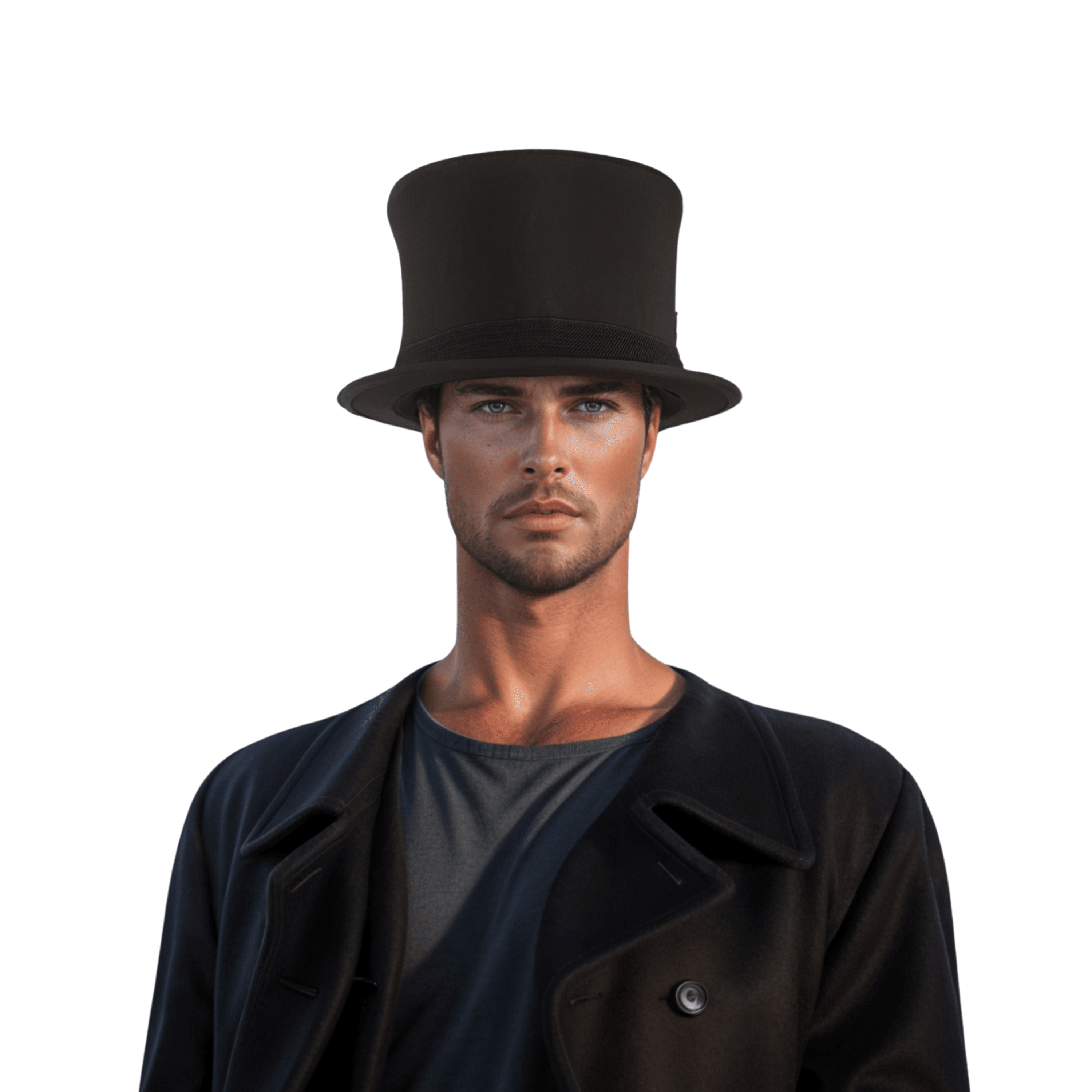 Magician's Foldable Hat for Men Victorian Costume Accessory - hatsXcaps