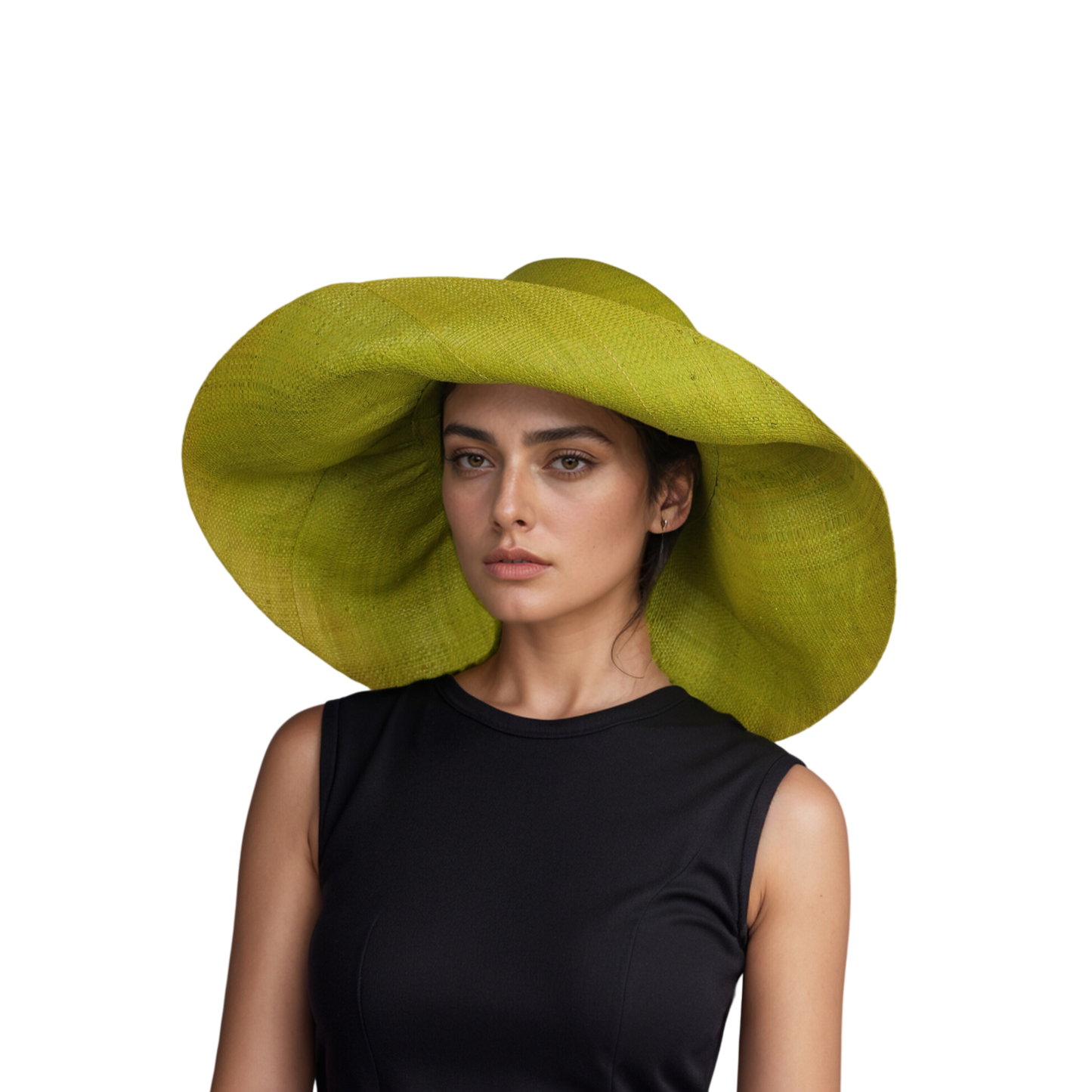 Women's Wide Brim Mimosa Sun Hat for Summer Beach - hatsXcaps