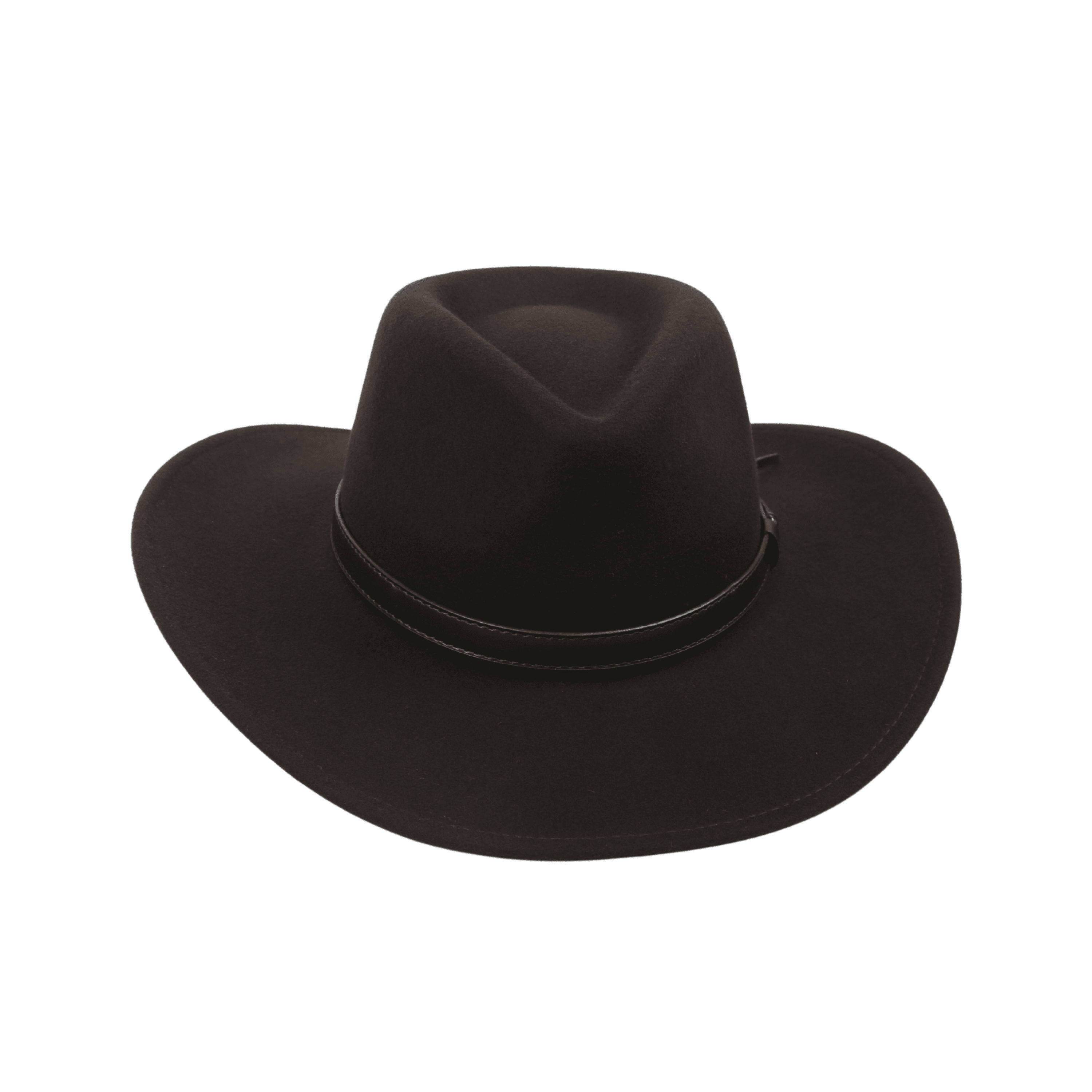 100% Pure Wool Cowboy Hats for Men and Women - hatsXcaps