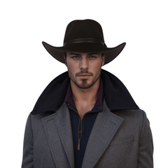 100% Pure Wool Cowboy Hats for Men and Women - hatsXcaps
