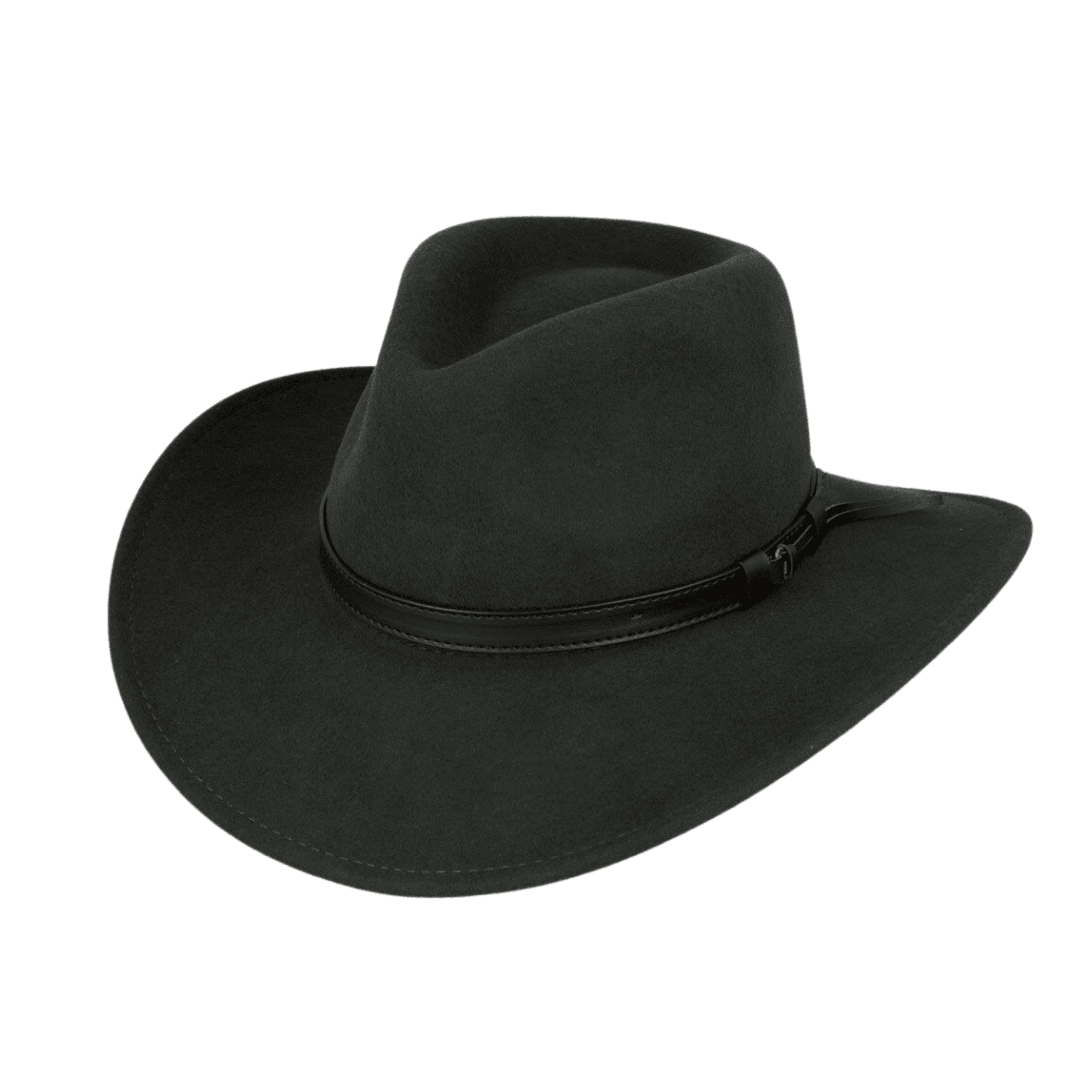 100% Pure Wool Cowboy Hats for Men and Women - hatsXcaps