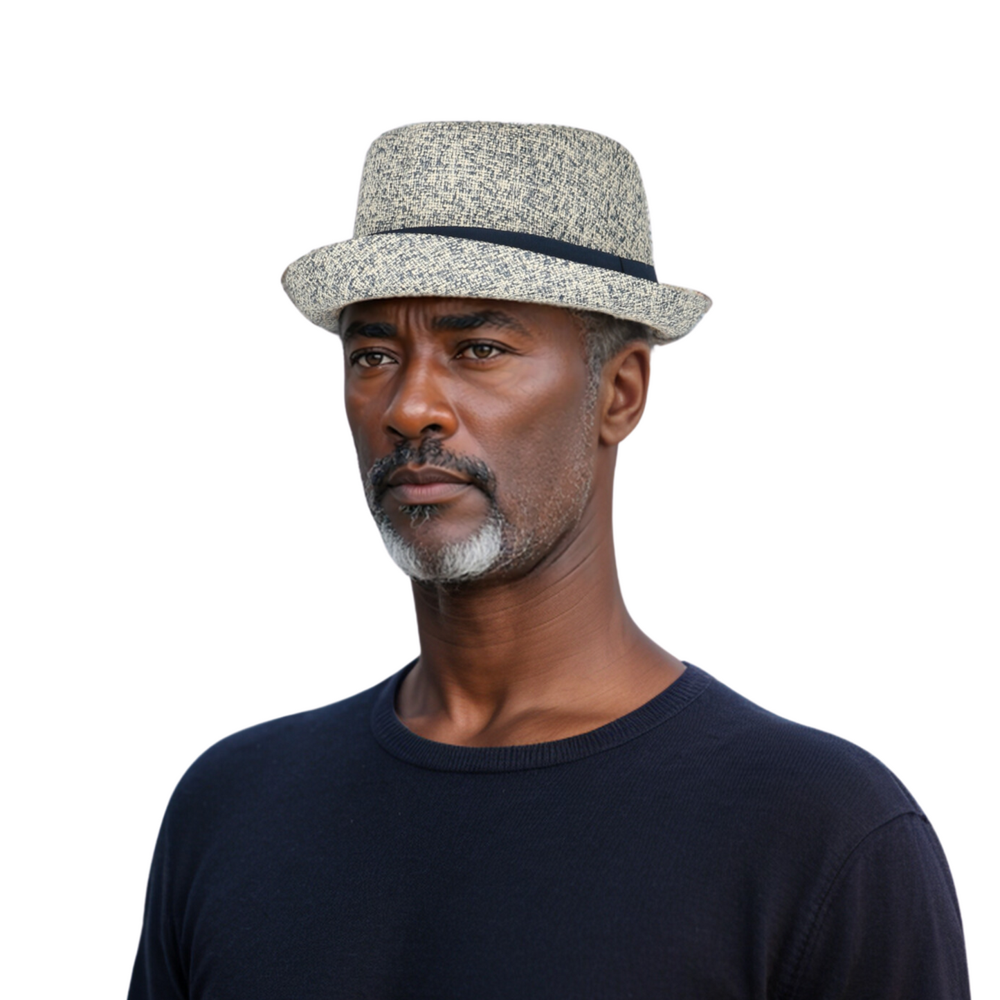 100% Paper Straw Trilby Pork Pie Hat for Men & Women - hatsXcaps