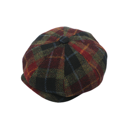 100% Scottish Wool Newsboy Flat Newsboy Cap for Men & Women - hatsXcaps