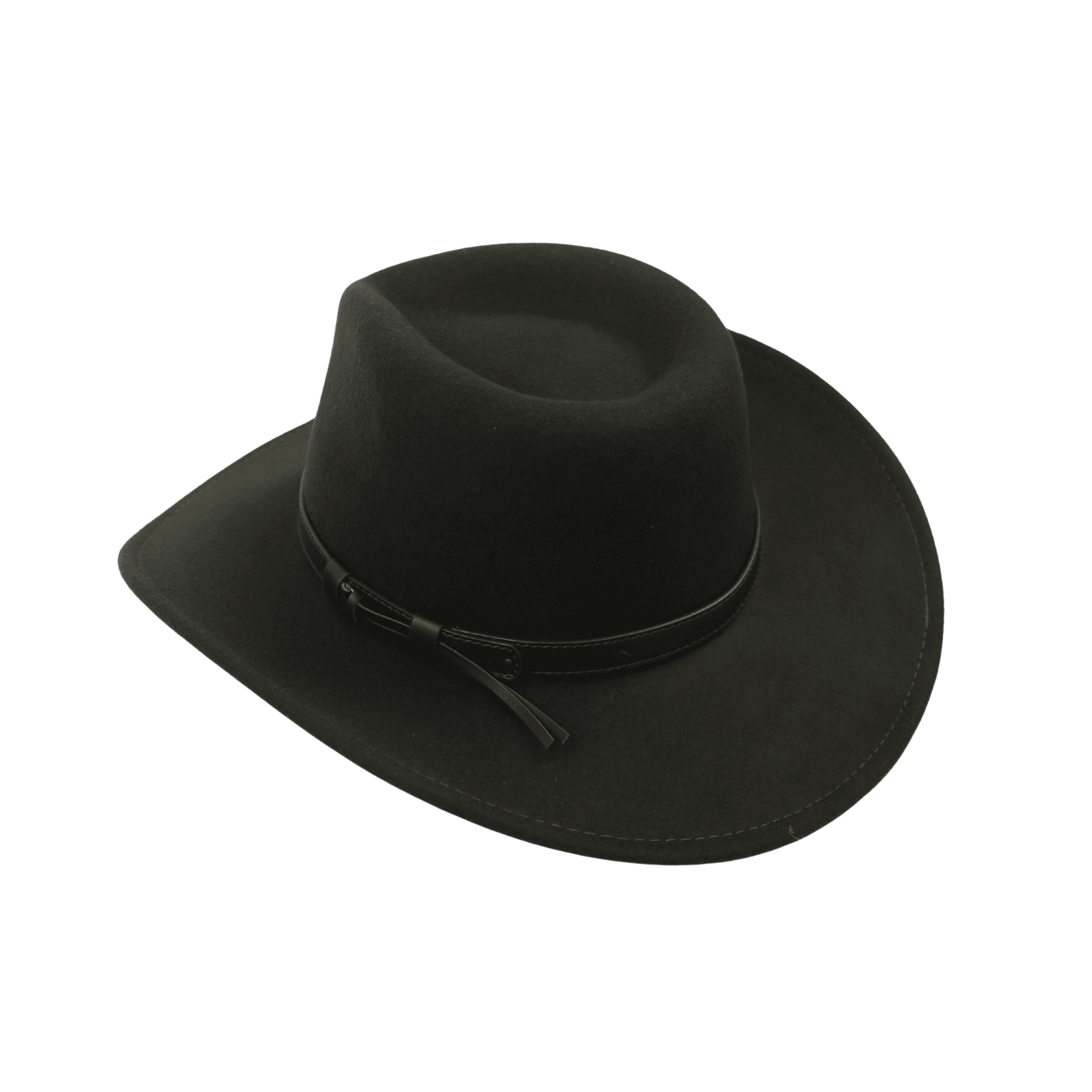 100% Pure Wool Cowboy Hats for Men and Women - hatsXcaps