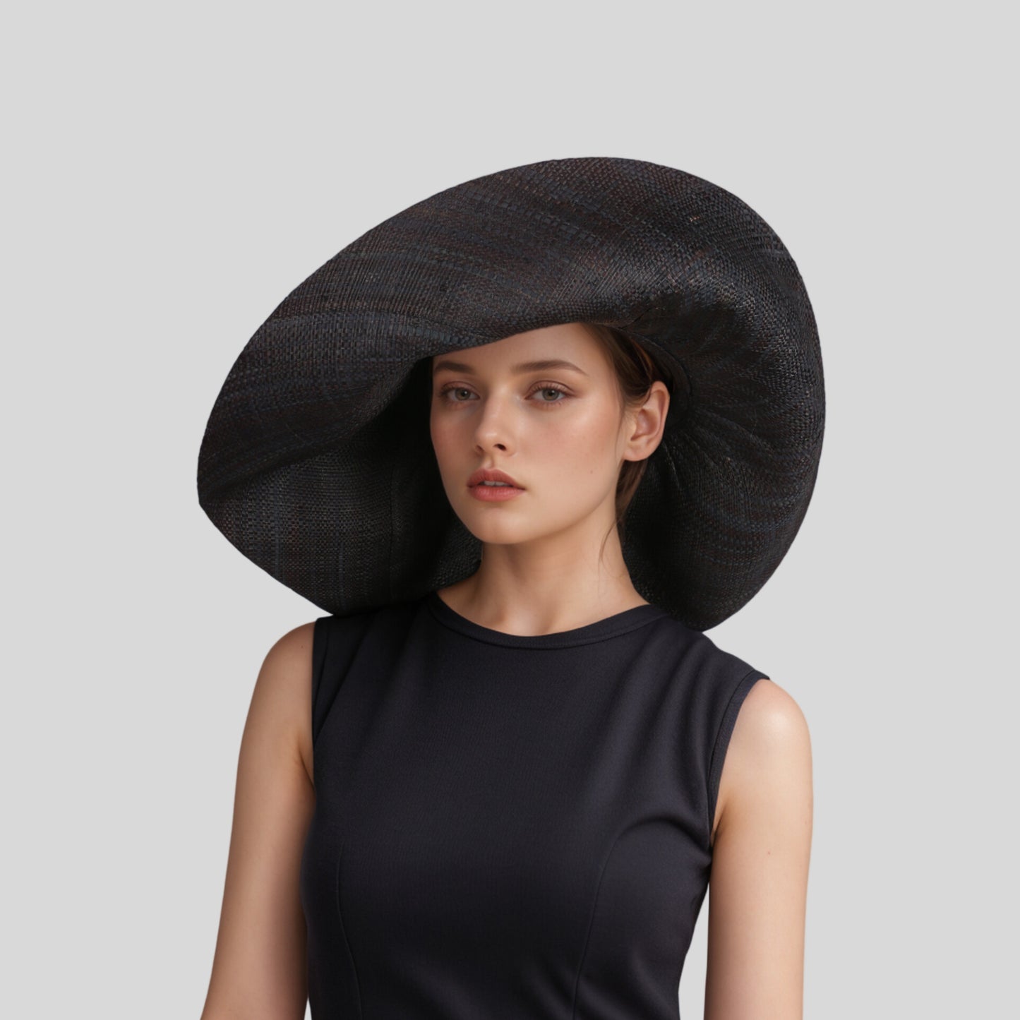 Women's Wide Brim Mimosa Sun Hat for Summer Beach - hatsXcaps