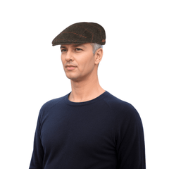 Classic British Tweed Style Caps for Men - hatsXcaps