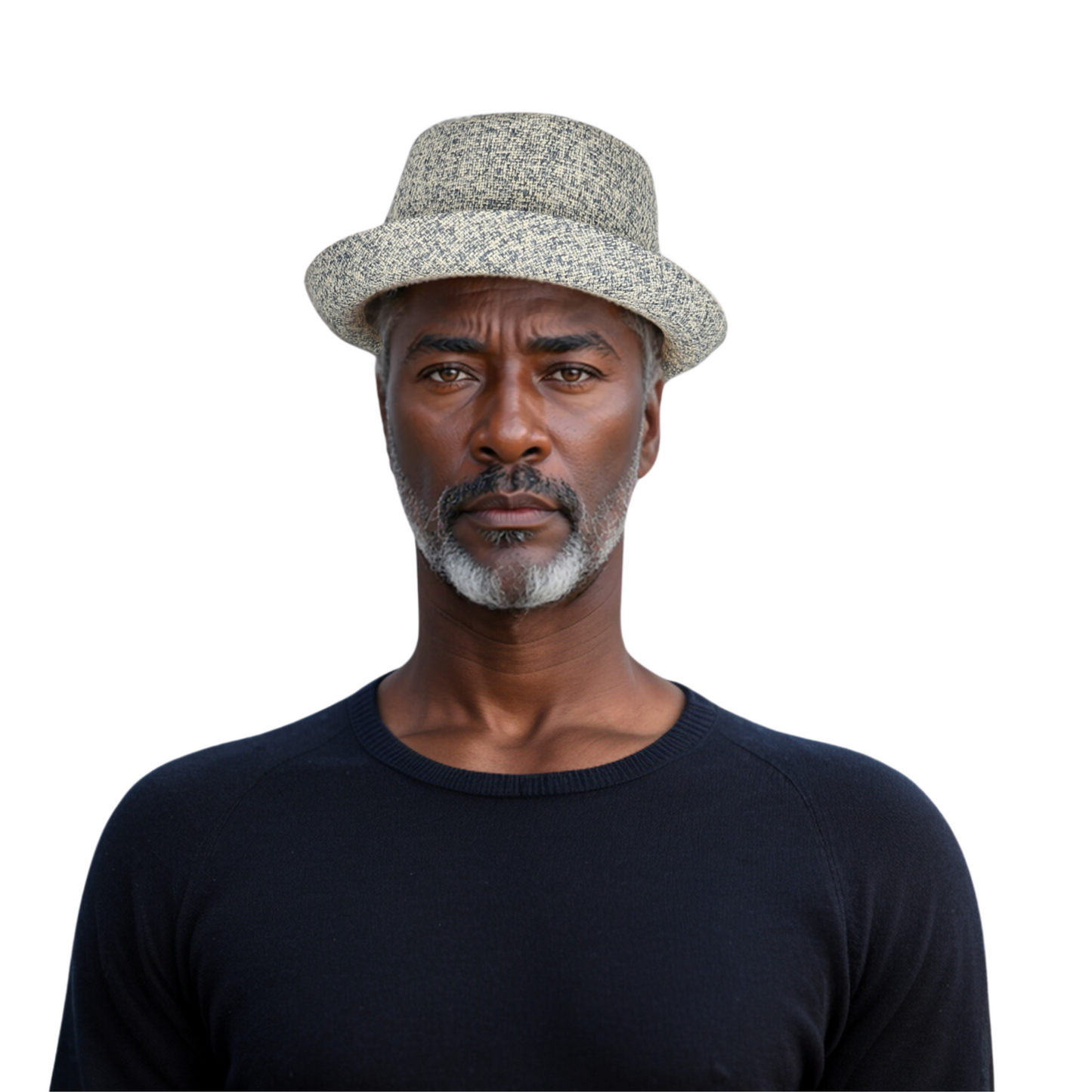 100% Paper Straw Trilby Pork Pie Hat for Men & Women - hatsXcaps